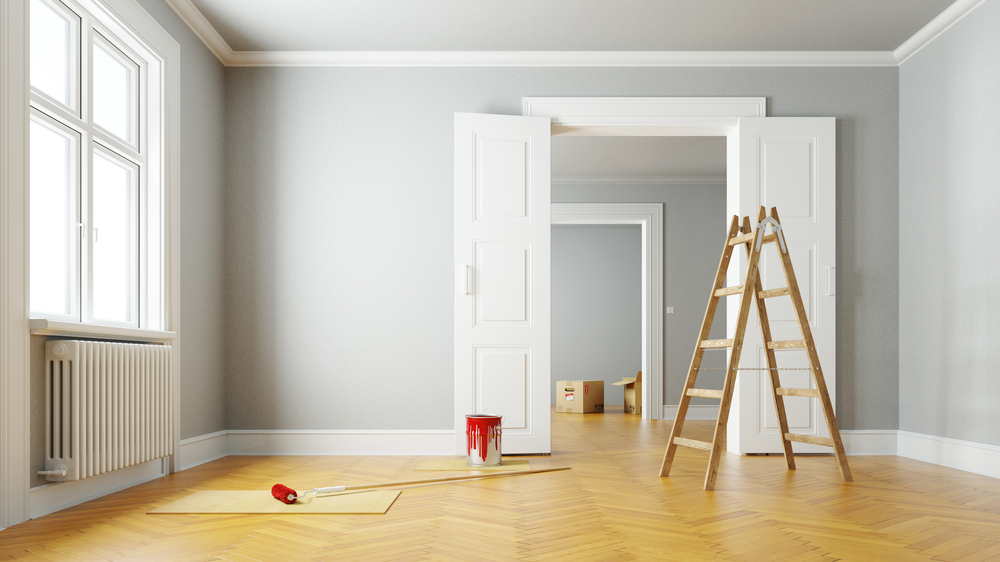 Finished flooring and interior design